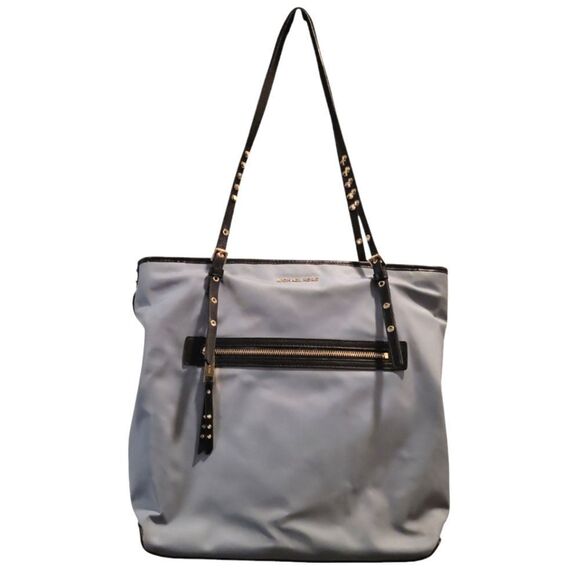 Michael Kors Leila Large Pale blue Tote Studded Straps - Picture 1 of 14